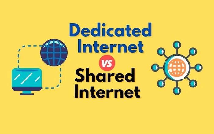 dedicated vs shared internet