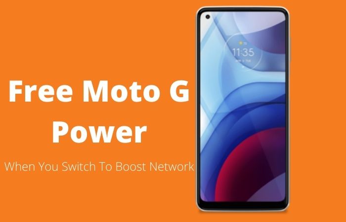 Boost Mobile Free Moto G Power