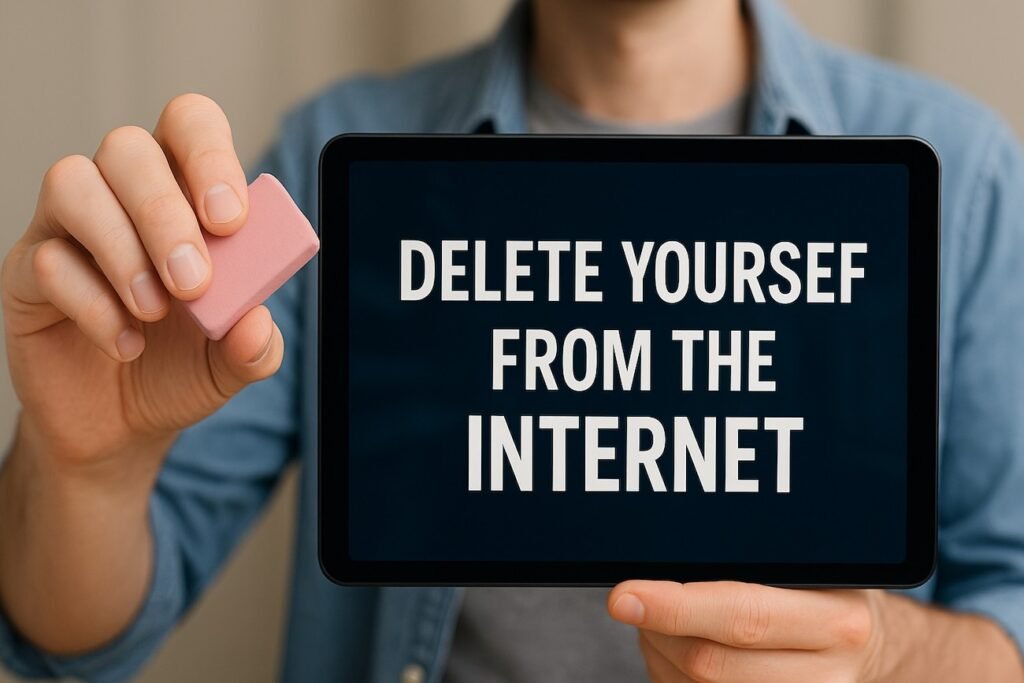 Delete Yourself from the Internet