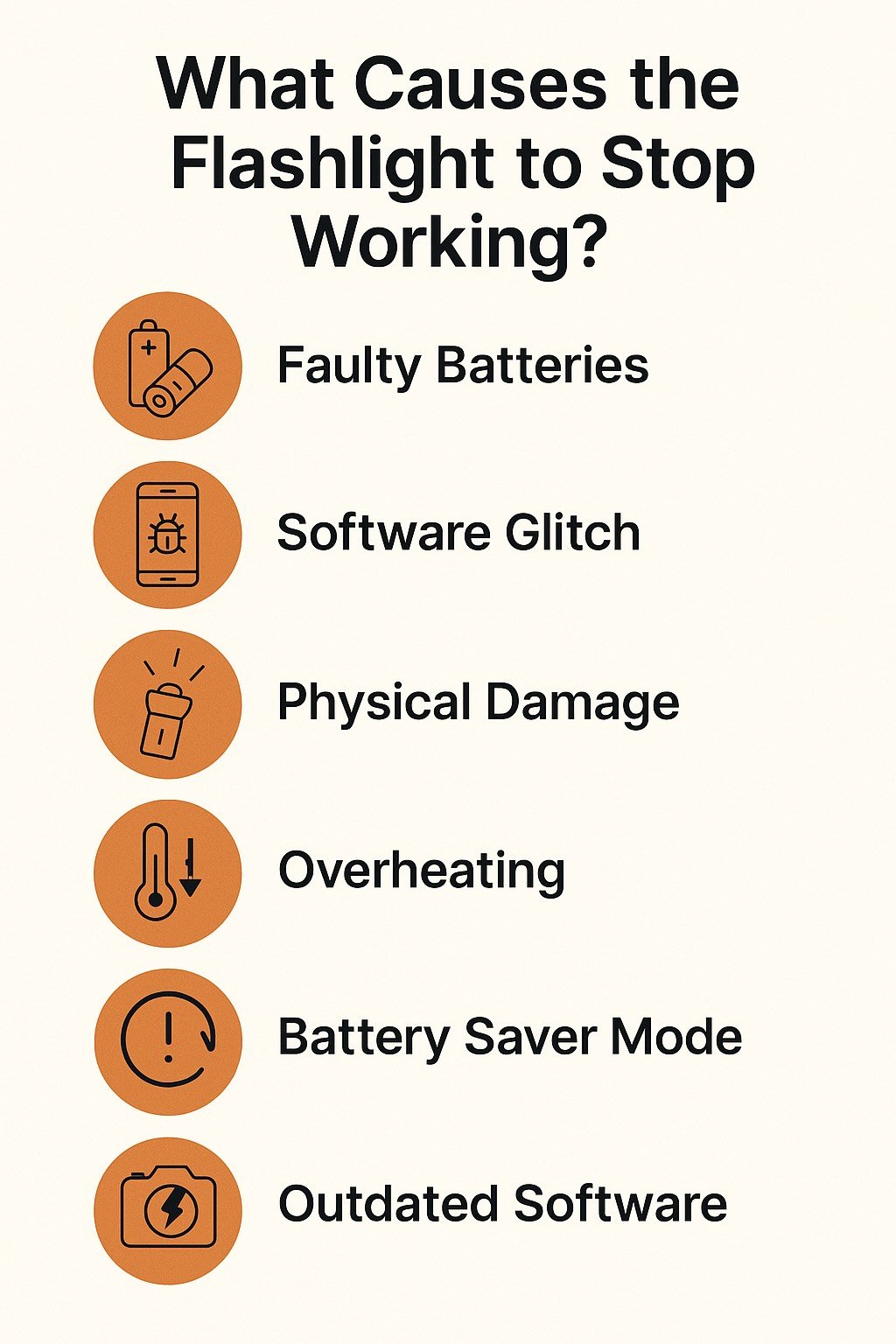 Why is My Flashlight Not Working on Android or iPhone? (Fixes That ...