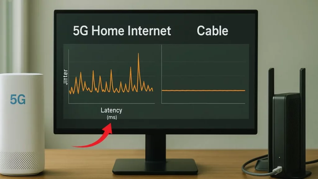 5G Home Internet vs Cable: Latency, Jitter, and Real-World Tests