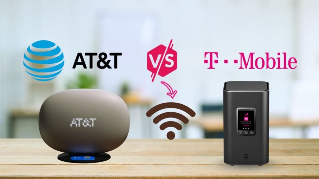AT&T Internet Air vs T-Mobile Home Internet