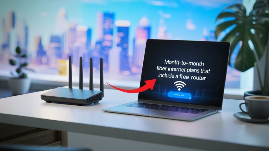 Month-to-Month Fiber Internet Plans That Include a Free Router