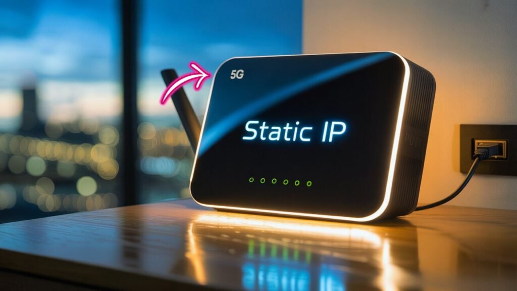 Static IP on 5G Home Internet