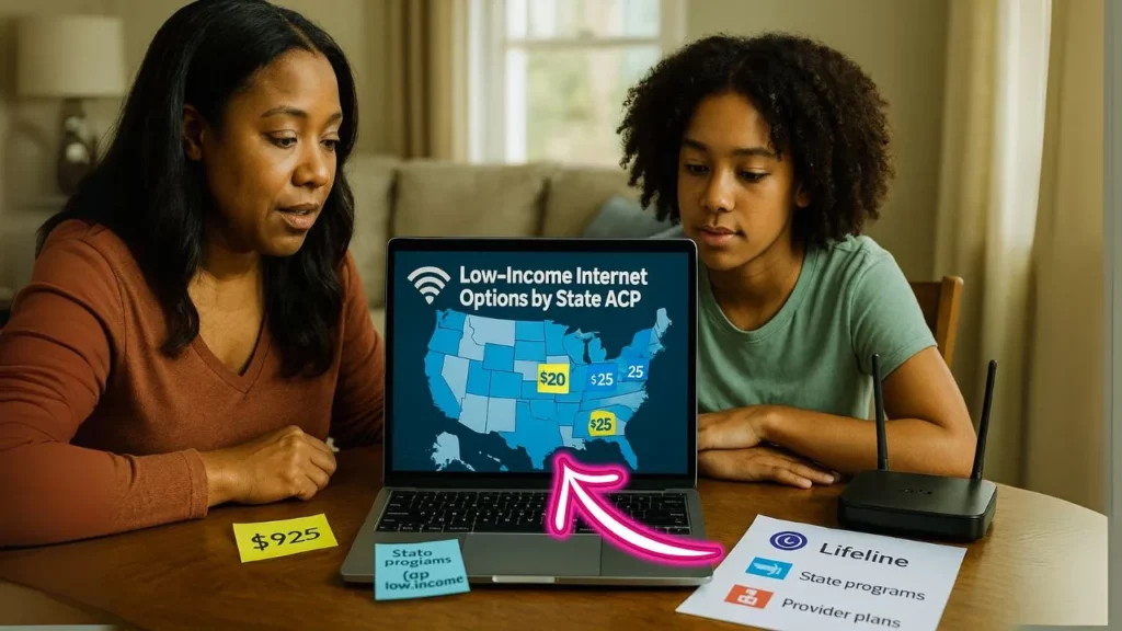Low-Income Internet Options by State After ACP