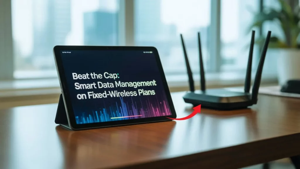 data cap management fixed wireless