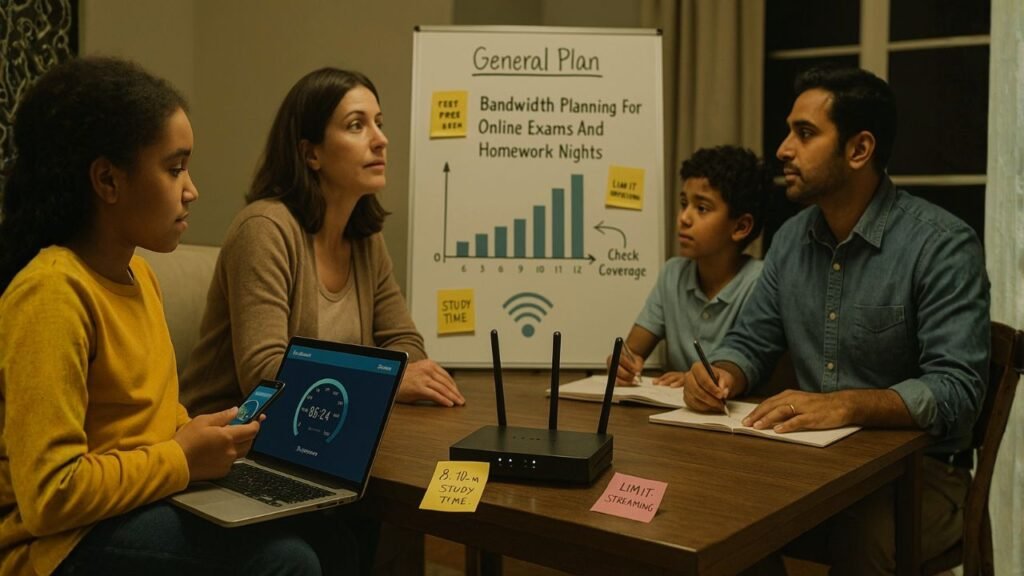 Bandwidth Planning For Online Exams And Homework Nights