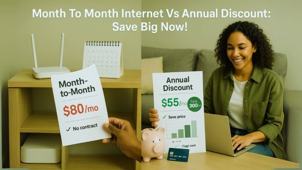 Month To Month Internet Vs Annual Discount Save Big Now!
