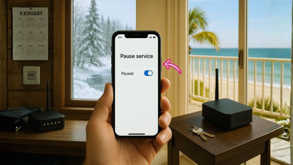 SeasonalPause-able Internet For Snowbirds And Second Homes