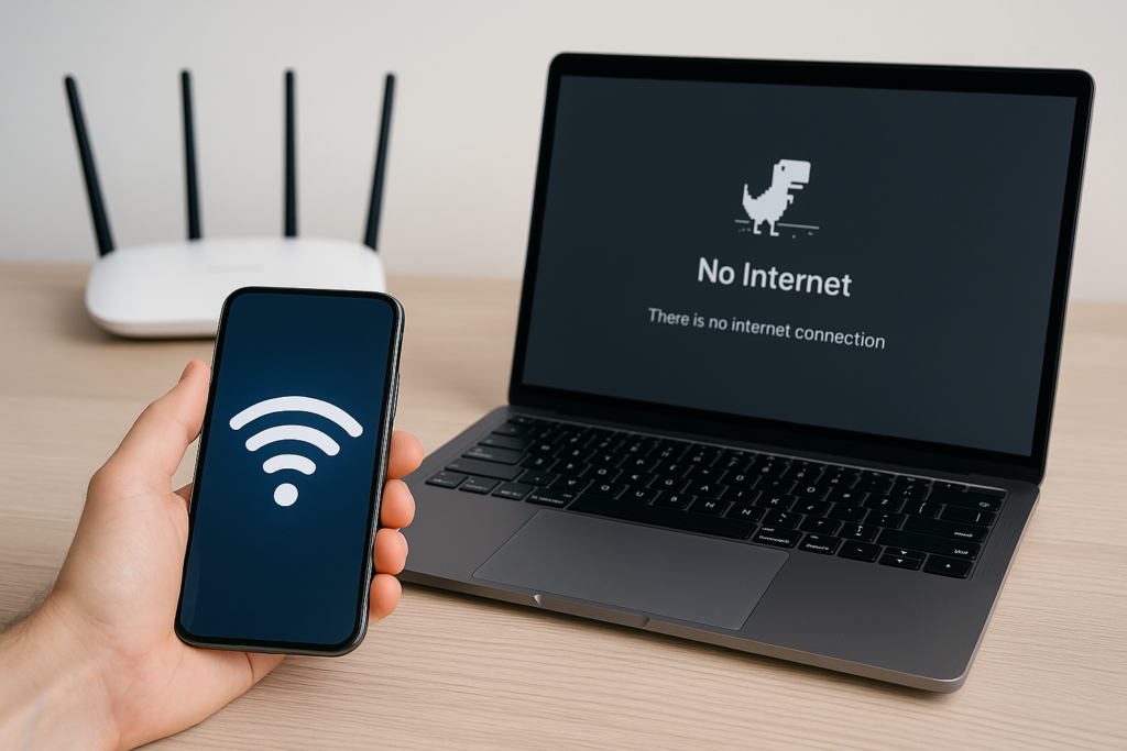 Why Does My Internet Work on My Phone but Not My Computer?