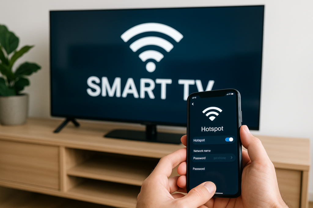 How to Use Your Phone as a Wi-Fi Hotspot for a Smart TV